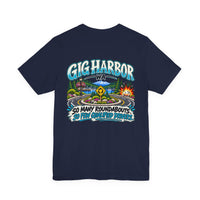 Load image into Gallery viewer, Gig Harbor Town Talk Tee — “So Many Roundabouts, So Few Qualified Drivers” Graphic Tee
