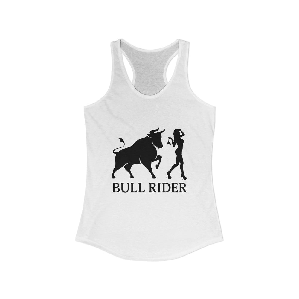 Bull Rider Racerback Tank