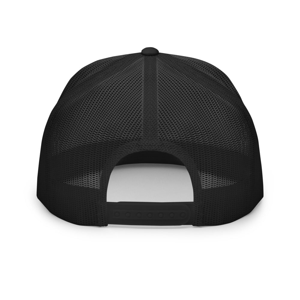 Be Kind White & Black Trucker Cap - Wholesale