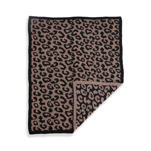 Kids Leopard Print Luxury Soft Throw Blanket