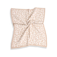 Load image into Gallery viewer, Kids Leopard Multi Print Luxury Soft Throw Blanket - Tan
